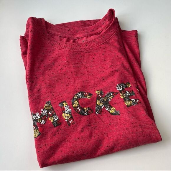 Disney Mickey Burnout Muscle Tank Sz M - Picture 5 of 6